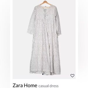 Zara Home Polka Dot Maxi Dress - size M